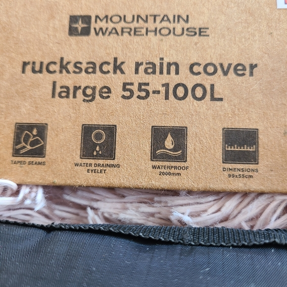 NWT Backpack Rain Cover 55-100L - Picture 2 of 5